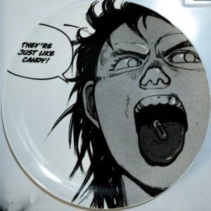 Supreme Akira Pill Ceramic Plate f/w 17 White